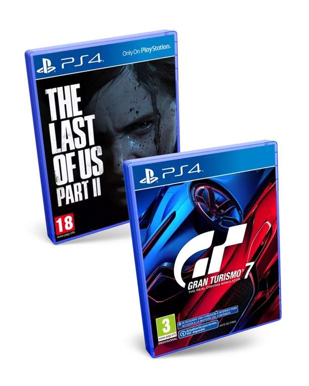 PS4 Gran Turismo 7 + The Last of Us: Parte II