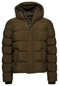 Superdry HOODED XPD SPORTS PUFFER