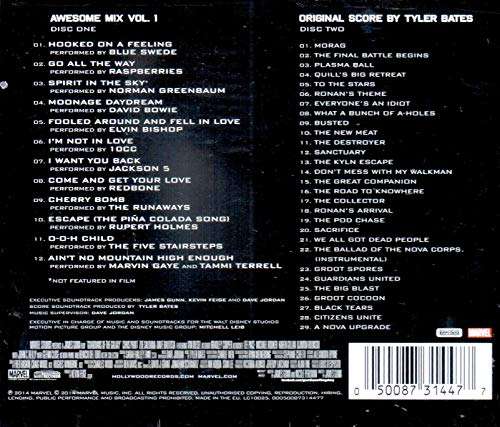 Guardians Of The Galaxy: Awesome Mix Vol. 1 (Deluxe). Importación 2 CDs Deluxe Edition Importación, 2 CDs