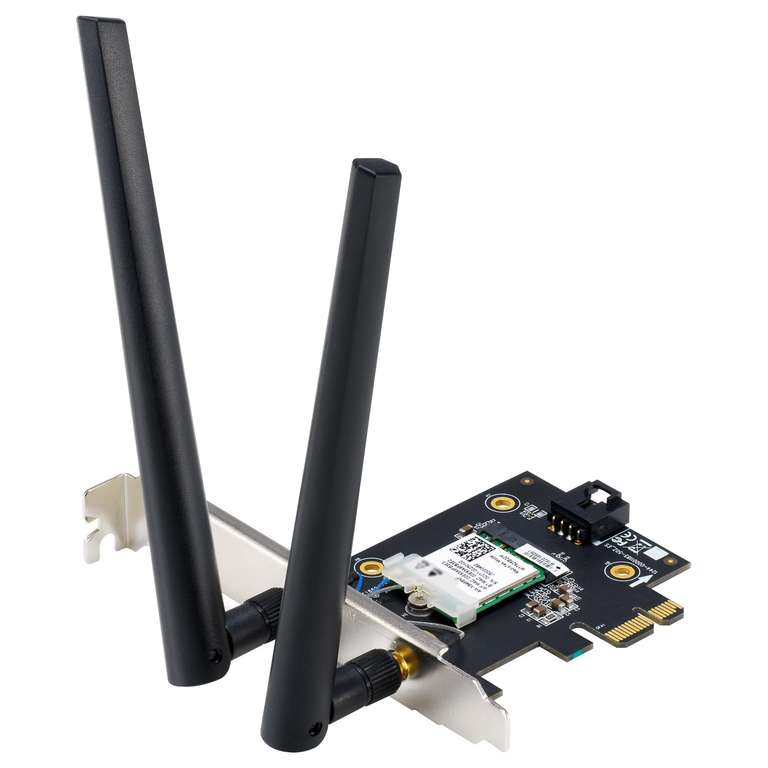 ASUS BE6500 - Adaptador WiFi 7 PCI-E tribanda 802.11be Bluetooth 5.4