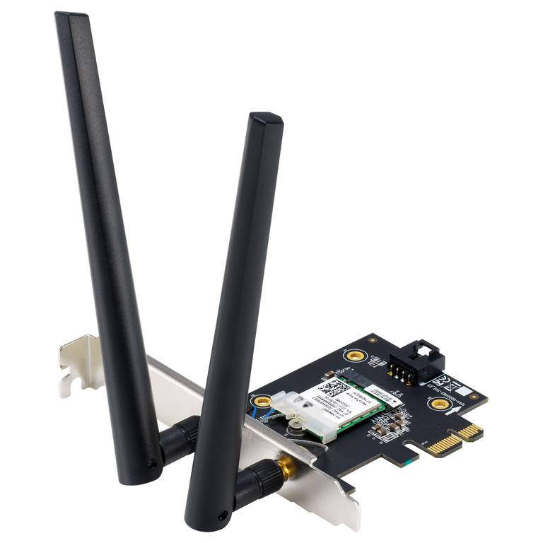 ASUS BE6500 – Adaptador WiFi 7 PCI-E tribanda 802.11be Bluetooth 5.4