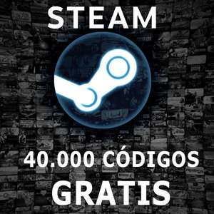 40.000 Códigos GRATIS para Steam | 6 de Diciembre