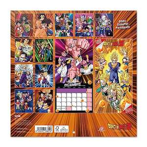 Calendario de pared 2024 Dragon Ball + póster de regalo