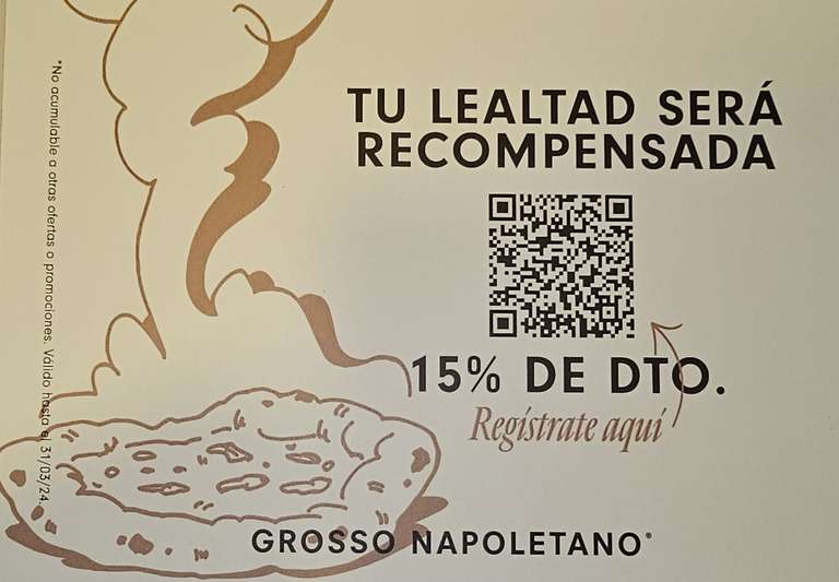 Grosso Napoletano - 15% de descuento al registrarte y envío gratis con código