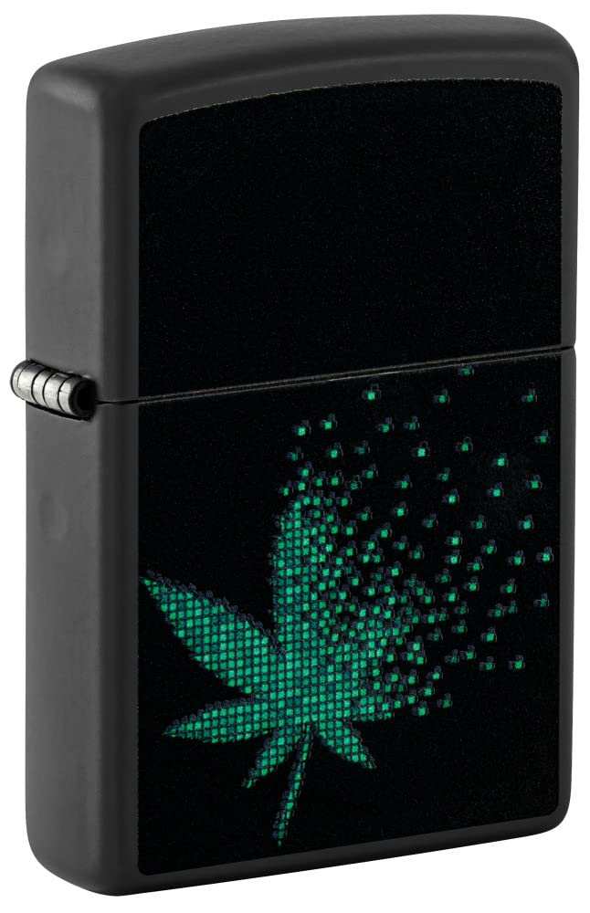 Mechero Original ZIPPO Pixel Cannabis