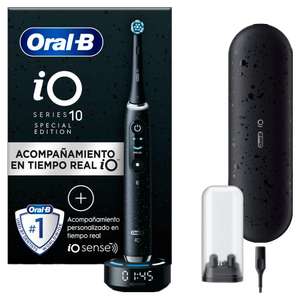 Cepillo Eléctrico Oral-B iO 10, Guía en Tiempo Real, 7 Modos, Sensor de Presión, Cosmic Black