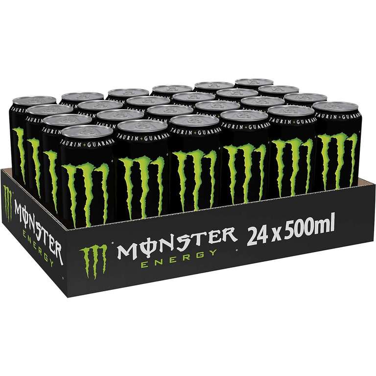 Monster energy original 24 latas de 500ml