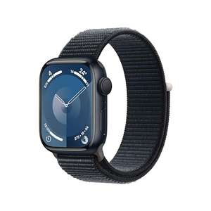 Apple Watch Series 9 [GPS] Smartwatch con Caja de Aluminio en Color Medianoche de 41 mm y Correa Loop Deportiva Color Medianoche