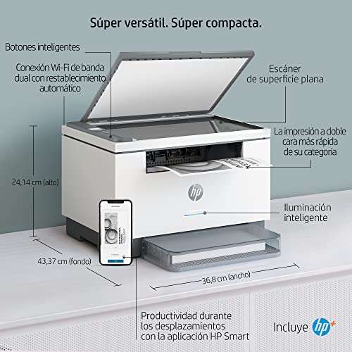 HP LaserJet M234dwe 6GW99E Impresora Láser A4 Multifunción Monocromo a Doble Cara Automatica