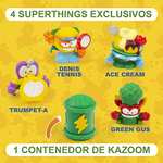 Magic Box SUPERTHINGS Rivals of Kaboom Juego de Mesa Oficial, Juego de Cartas de para Toda la Familia. Incluye 5 Figuras exclusivas