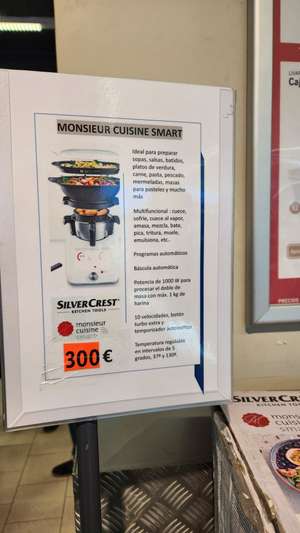 Monsieur Cuisine Smart (por 300€) en tiendas físicas Factory Lidl