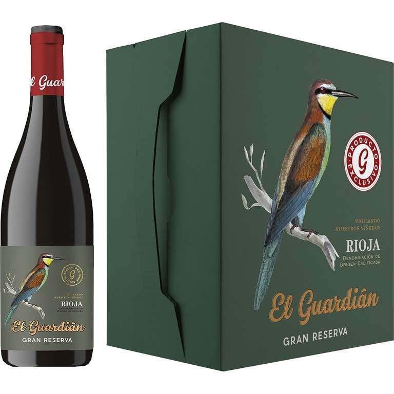 El Guardián, Gran Reserva Rioja, Caja 6 botellas 75cl.