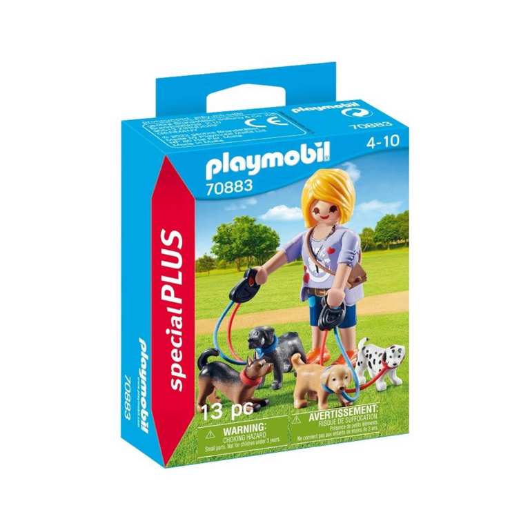 Imagen de PLAYMOBIL Cuidadora de Perro 70883