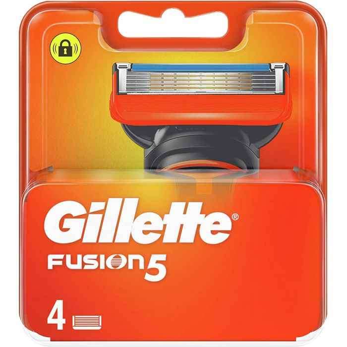 Gillette - Maquinillas de afeitar - Fusion 5 Cuchillas de Afeitar Recambio (2,14€/u)