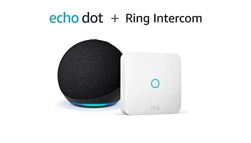 Ring Intercom de Amazon | Mejora tu interfono; instalación por cuenta propia + Echo Dot (5.ª generación)