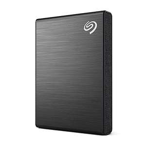 Seagate One Touch SSD, 1 TB, negra, velocidad de hasta 1030 MB/s, con app para Android
