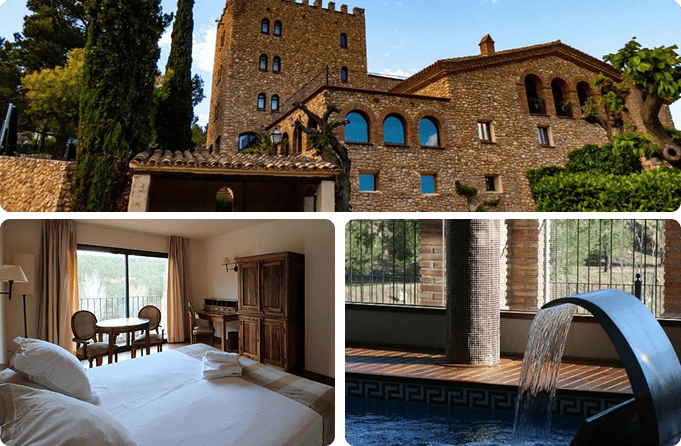 Alójate en una antigua MASIA del siglo XI, HOTEL 4*+DESAYUNO y PISCINA interior (admiten mascotas) (desde 35€/pers en oct y 39€ Ago-sep)