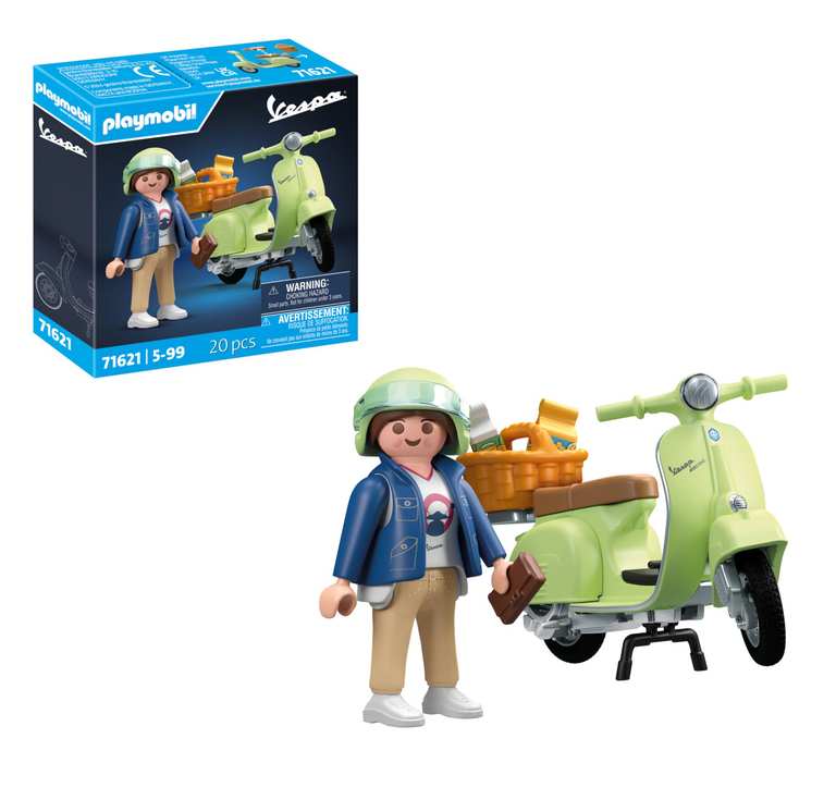 Imagen de PLAYMOBIL Cars 71621 1969 Vespa 15