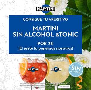 Prueba Martini Floreale & Vibrante sin alcohol