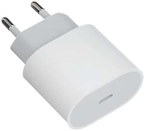 Adaptador de corriente USB-C de 20 W oficial de Apple
