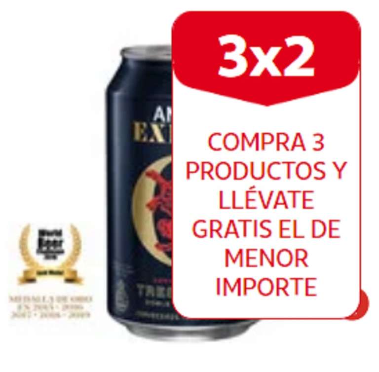 Selección de cervezas en promoción 3x2 Alcampo [OFERTA VÁLIDA HASTA EL 27/06/2023]