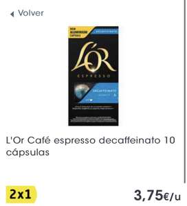 2x1 L'Or Café cápsulas