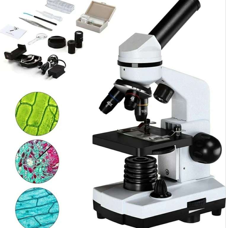 Microscopios educativos para niños y adultos