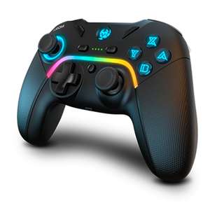Gamepad krom kayros, compatible con pc bluetooth swich y android