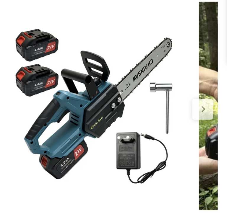 Imagen de Motosierra inalámbrica 21V 1000W