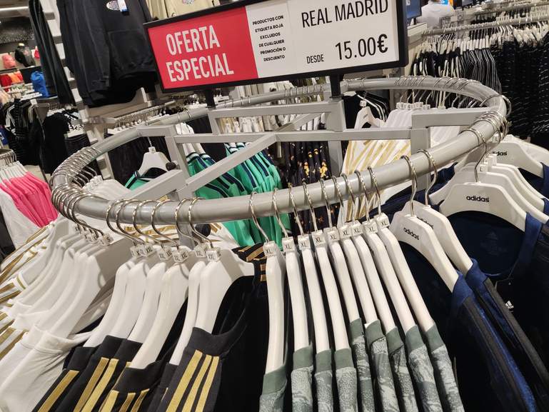 Camisetas Real Madrid en Adidas Outlet Alcorcón Chollometro