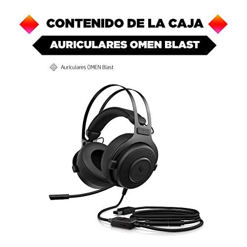 HP OMEN Blast Auriculares Gaming con Cable