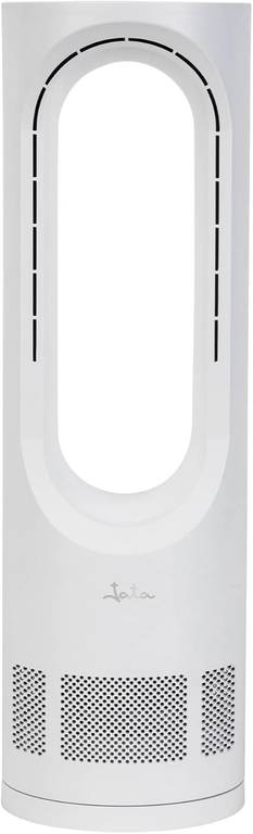 JATA Ventilador sin Aspas Compacto 15W, Silencioso con 5 Velocidades, Oscilación 60º