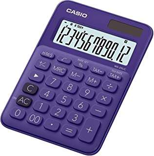 Casio MS-20UC-PL - Calculadora, color lila