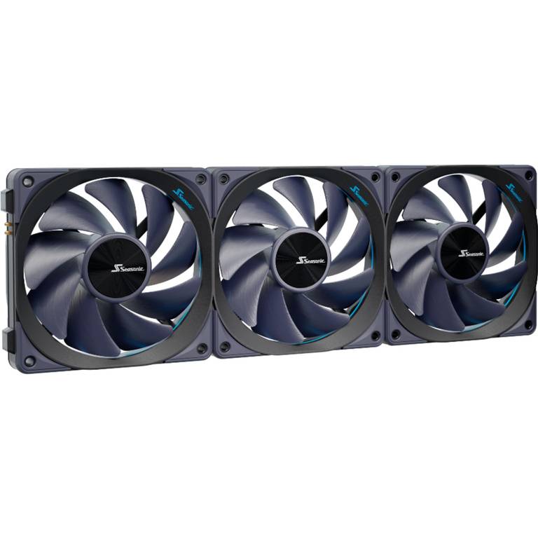 Seasonic MagFlow 1225PWM – Ventilador de 3 ventiladores