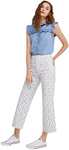 Springfield Jeans Culotte Color Lavado Sostenible Mujer [Talla de la 38 a la 46]
