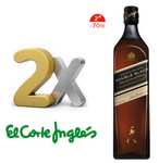 Pack de 2 JOHNNIE WALKER Double Black whisky escocés botella 70 cl. [Oferta del 01/06/2023 al 14/06/2023]