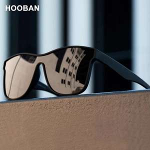 Gafas de sol polarizadas cuadradas para hombre y mujer 