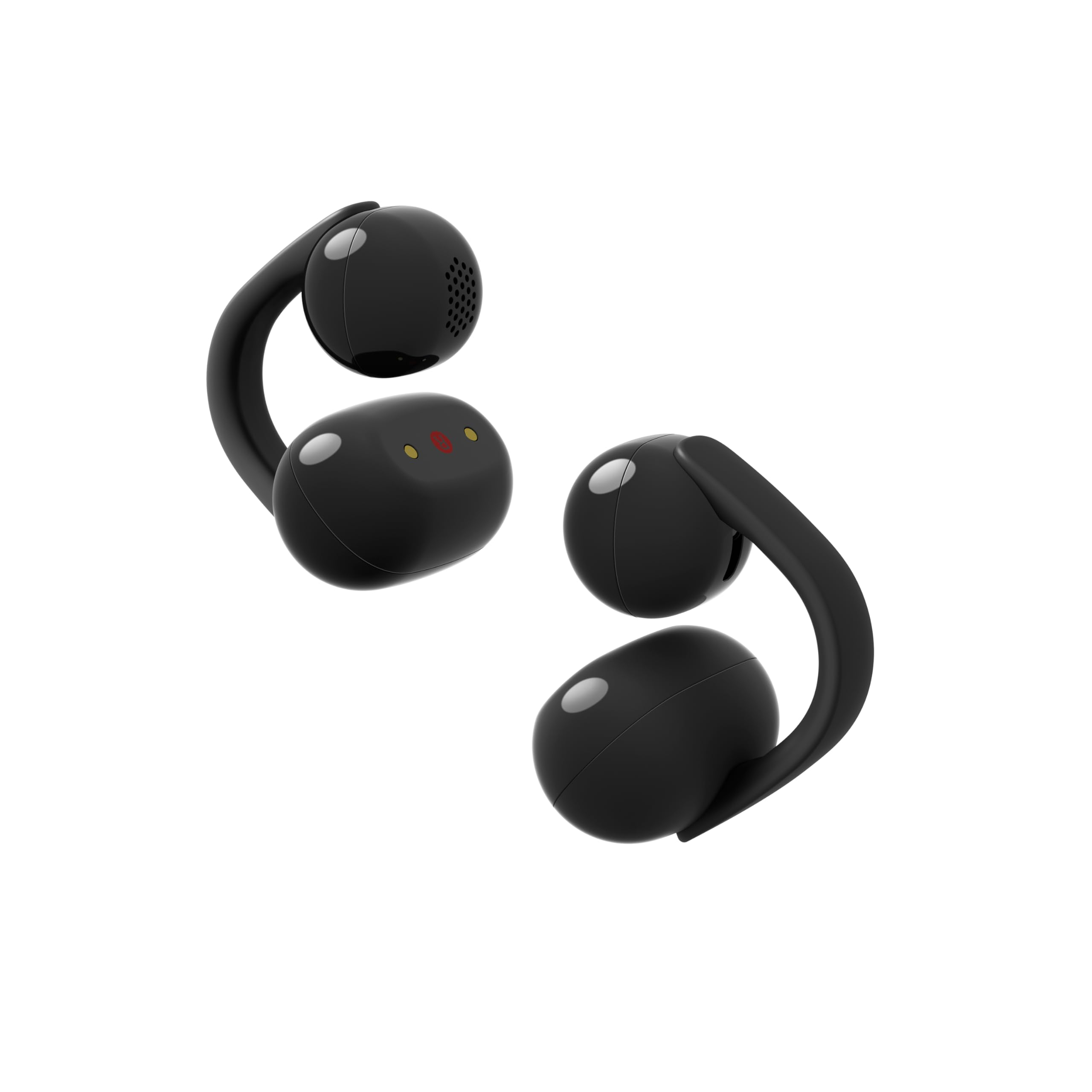 Sony LinkBuds Clip, Earbuds Inalámbricos de Tipo Abierto, Cómodos Auriculares de Clip con 37 Horas de Batería, Llamadas Nítidas