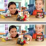 LUCKY BOB Mini Playset Home | Descubre las 3 figuras y 3 cartas de Lucky Bob en el Salón interactivo | Juguete y regalo para niños +3 años