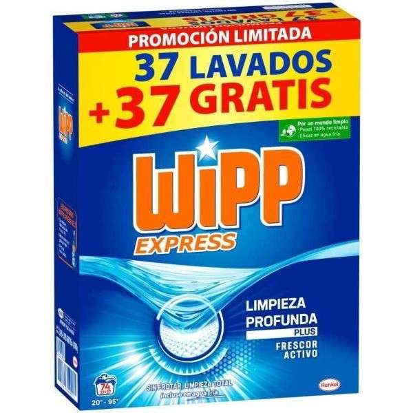 WIPP EXPRESS DETERGENTE EN POLVO PARA ROPA 74 LAVADOS
