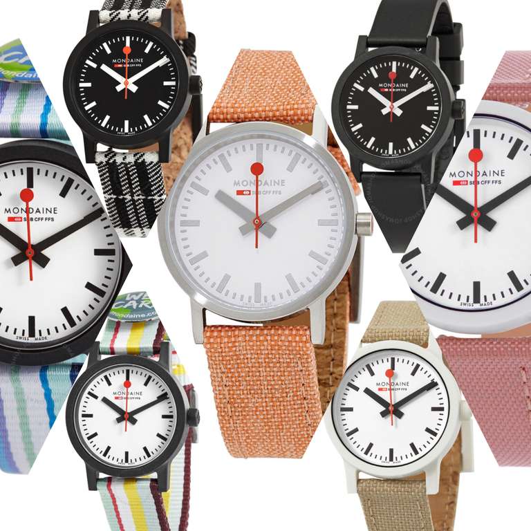 Selección de relojes suizos Mondaine de mujer desde 58€ todo incluido