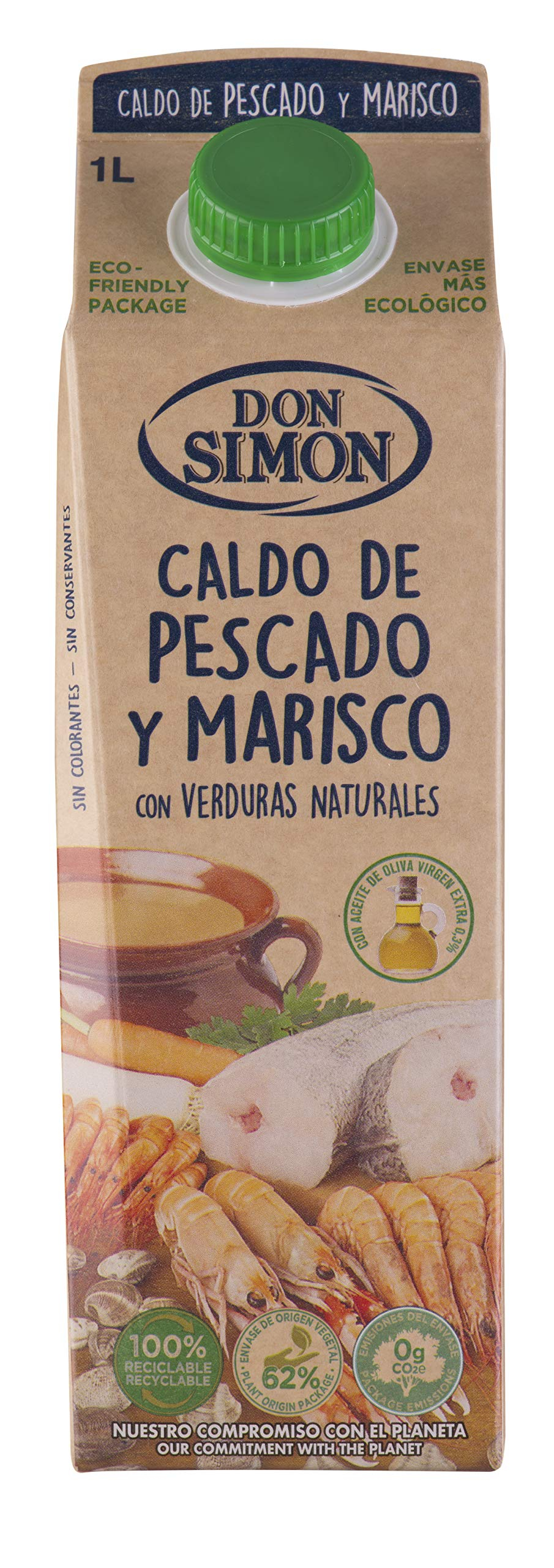 Don Simón Caldo de Pescado y Marisco, 1L