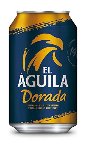 El Aguila Cerveza Lager Especial Pack Lata, 24 x 33cl