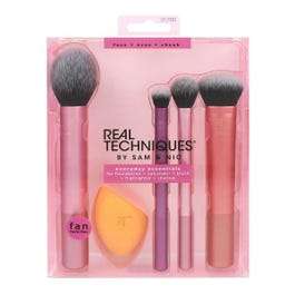 REAL TECHNIQUES Every Day Essentials Set Brush | 1UD Kit de brochas de maquillaje