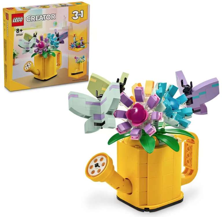 LEGO Creator Flores en Regadera 31149 [13,19€ NUEVO USUARIO]