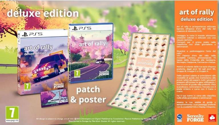 Art of Rally Deluxe Edition PS5 - Nintendo Switch