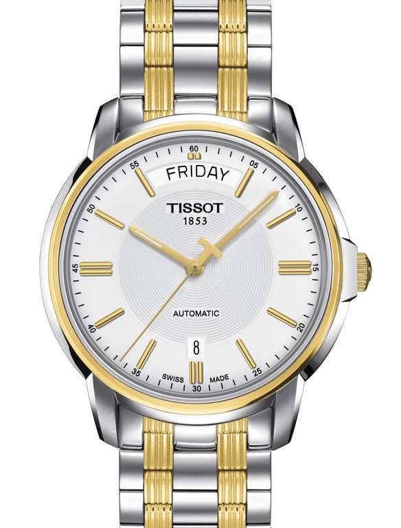 Reloj automático Tissot T-Classic III Day Date (todo incluido)