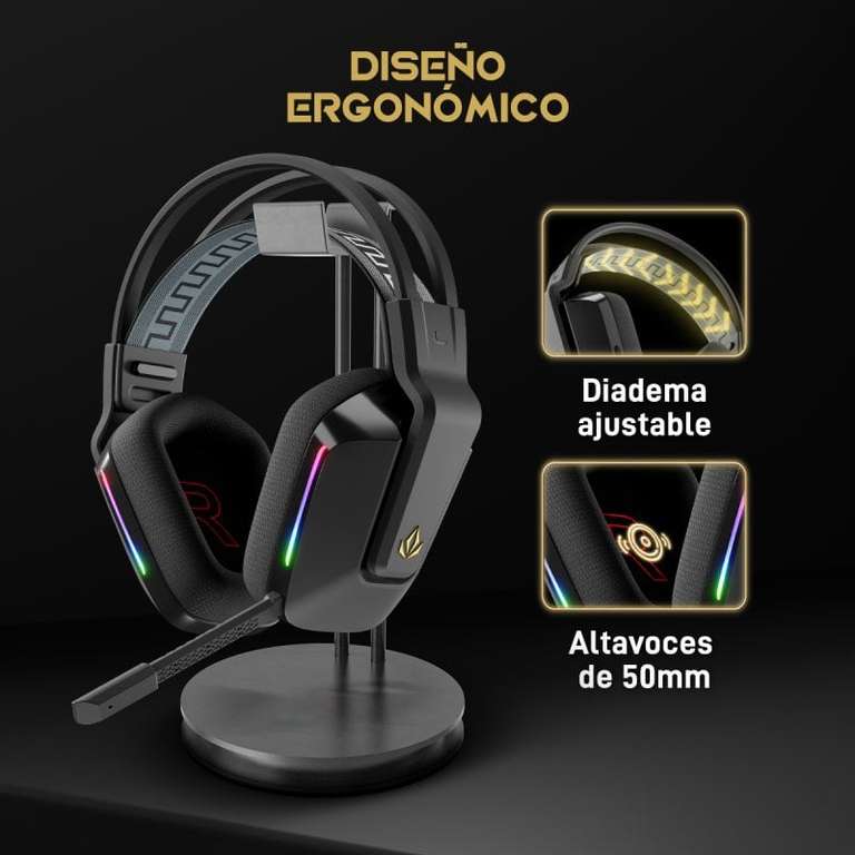 Forgeon General Auriculares Gaming Inalámbricos PC/PS4/PS5/Xbox/Xbox  X/Switch Negros » Chollometro