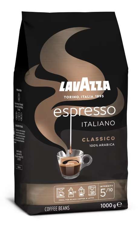 1KG Lavazza, Espresso Italiano Classico, Café en Grano [AMAZON IGUALA]