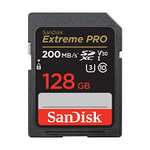 SanDisk Tarjeta SDXC Extreme PRO de 128 GB